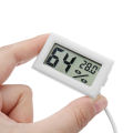 Digital Lcd Mini Thermometer Hygrometer Fridge Freezer Temperature Humidity Meter - Thermometer. 