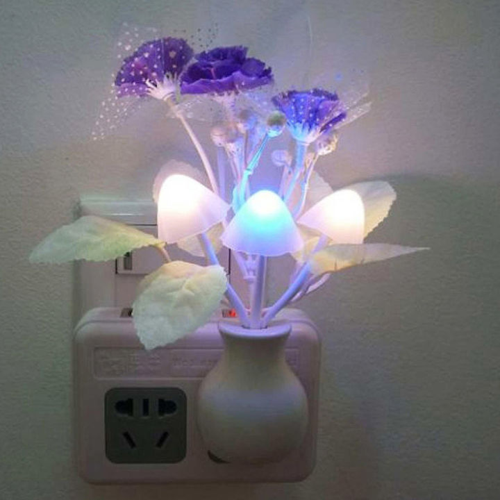 Automatic LED Sensor Mushroom Lamp Multi-Color
