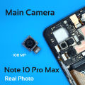 Front Camera And Back Camera Module For Xiaomi Note 10 Pro Max Camera. 