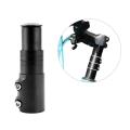 Bike Handlebar Fork Stem Riser Extender Extension Mountain Bike Aluminum Alloy Stem Front Head Up Raiser Adapter Bicycle Parts. 