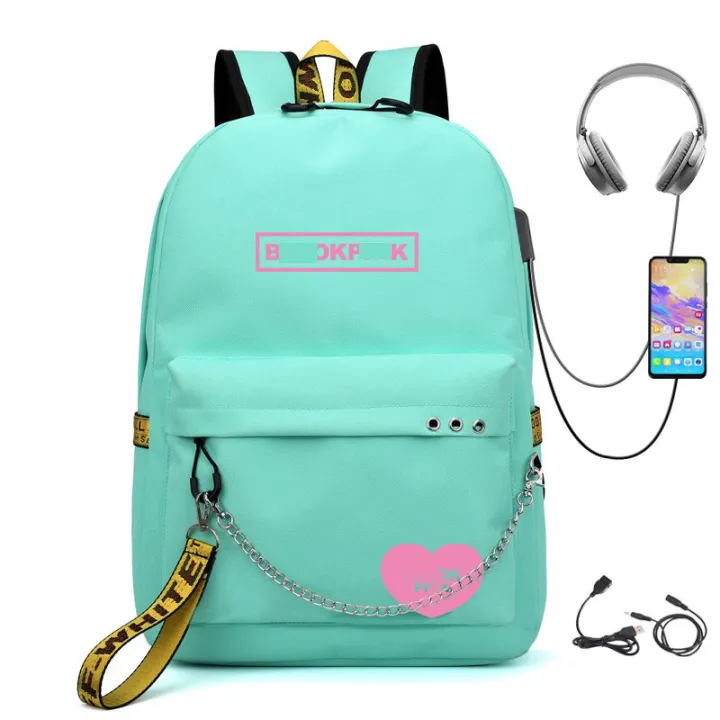 black%20pink%20Same%20Style%20USB%20Rechargeable%20Backpack%20Multifunctional%20Backpack%20ins%20Large%20Capacity%20Waterproof%20Schoolbag%20-%20Image%207