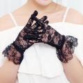 Lace Full Finger hand socks for women premium net wedding Hand Gloves. 