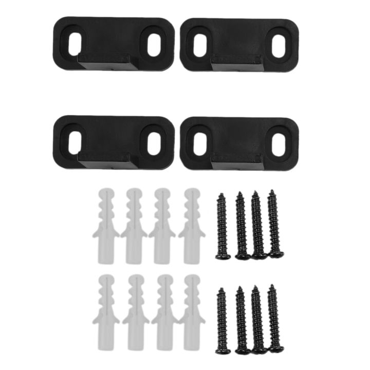 2 Set Sliding Barn Door Floor Guide Bottom Adjustable Dual Clip Floor ...