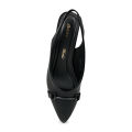 Bata PRIMA Slingback Pointy Kitten-Heel for Women.