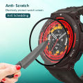 Amazfit Active Edge Smart Watch Full Coverage Plastic Screen Protector. 