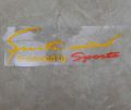 Car Styling Sports Mind Sticker Emblem Badge Decal Auto Headlight Bonnet Sticker - Car Accessories.
