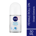 Nivea Anti-Perspirant Fresh Natural Deodorant Roll On - 50ml. 