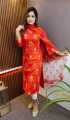 Exclusive unstitched fashinable stylist cotton (3 pice) For women.