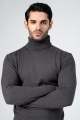 New Arrived Premium Quality Solid Black Color High Neck Cotton Full Sleeve. 