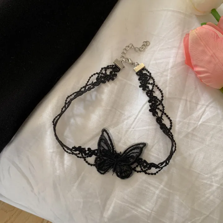 Lace%20Flowers%20lace%20necklace%20choker%20Elegant%2030cm+9cm%20Good%20quality%20embroidery%20accessory%20Fashion%20romantic%20design%20for%20Party%20accessory%20Wedding%20jewelry%20Casual%20wear%20-%20Image%203