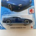 Hot Wheels (Mainline) JDM 89 Mazda Savanna RX-7 FC35 Navy Blue, Scale -1:64.