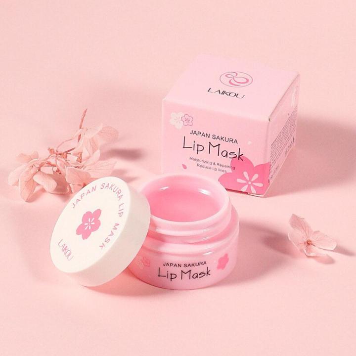 Laikou Sakura Sleeping Lip Mask – 8gm