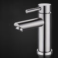 304 Stainless Steel Bathroom Sink Faucet Single Handle Wash Basin Mixer Tap. 
