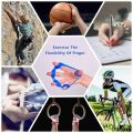 Finger Fitness Elastic Band Resistance Band Suitable for Exercise for Training Rubber Ring Pull Ring Hand Grip Extender.