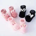 2Pcs Set Baby Socks Headband Cute Plush Ball Newborn Short Socks Cute Kids Baby Girl Hairbands Socks Photo Props. 