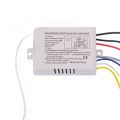 4 Way Light Lamp Digital Wireless Remote Control Switch ON/OFF 220V. 