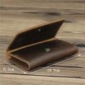 Vintage Card Holder Men Genuine Leather Credit Card Holder Small Wallet Money Bag ID Card Case Mini Purse for Male Tarjetero New.
