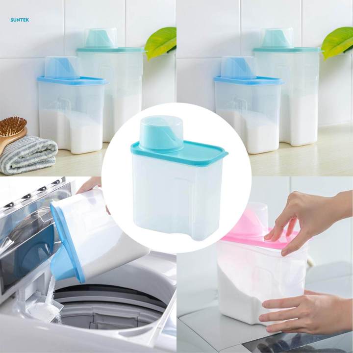 Washing , Laundry Powder Storage Box, Laundry Powder Bin