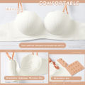 Seamless bra gathered bra strapless bra anti-slide Anti-sagging push up bra 3D CUP soft bra Name:high quality bra.