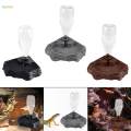 Automatic Reptile Water Dispenser Reptile Water Feeder for Pet Supplies Black.