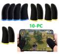 5 Pair(10 Pcs) Mobile Finger Sleeve/Press Trigger Game Controller Sweatproof Gloves for Mobile Gaming / Finger Sleeves. 