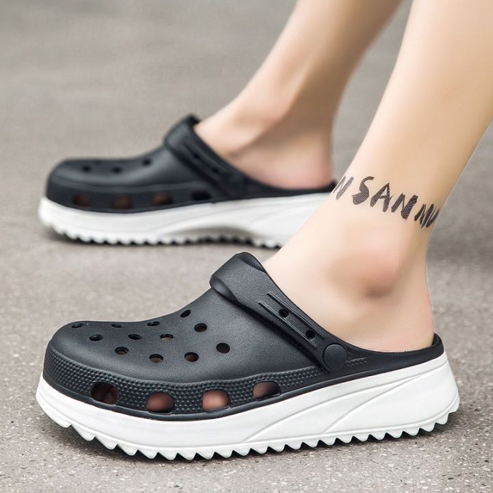 Summer%20New%20Coros%20Shoes%20Men's%20Big%20Toe%20Slippers%20Thick%20Bottom%20Leisure%20Pump%20Sandals%20Bird's%20Nest%20Non-Slip%20Sandals%20-%20Image%208