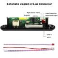 Bluetooth MP3 FM Decoder Module 5V 1A USB TF Audio Player Module with LED Display.