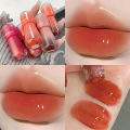 HERORANGE Cute Mushroom Shaped Lip Glaze Long Lasting Moisturizing Water Mirror Lip Gloss Silky Muddy Lip Tint. 