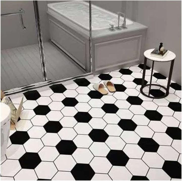 24"%20x%2079"%20Floor%20Tile%20Stickers%20Peel%20and%20Stick,%20Self%20Adhesive%20Vinyl%20Flooring%20Waterproof%20Wear-Resistant%20Shower%20Floor%20Stickers%20Floor%20-%20Image%203