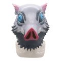 Wild Boar Head Mask Anime Demon Slayer Hashibira Inosuke Cosplay Accessory Party Costume Props Animal Headgear.