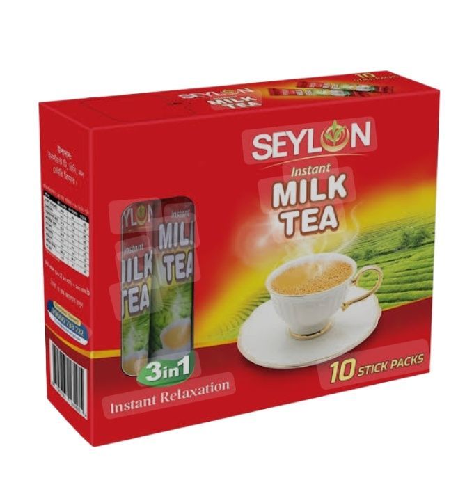 Seylon Instant Milk Tea Box 150gm ( 10 Stick in per box )