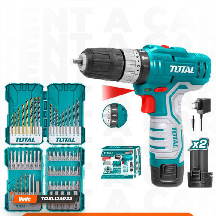 12V Lithium-Ion Impact Drill Combo Kit