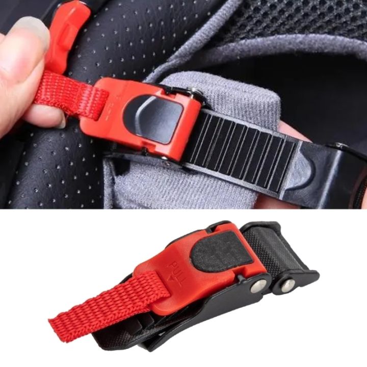 Motorcycle Helmet Buckles Helmet Buckles Bike Helmet Chin Strap Flexible Clip K0AF
