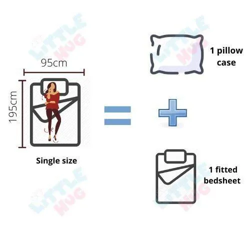 NEW%202in1%20/%204in1%20Cadar%20Set%20Branded%20Luxury%20LV%20Channel%20Gucci%20Cotton%20Ready%20Stock%20Single%20Queen%20Size%20Bedsheet%20with%20Pillow%20Case%20-%20Image%203