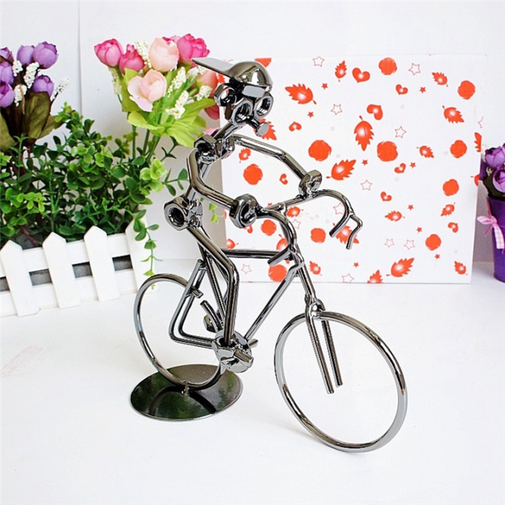 Silver%20Retro%20Cyclists%20Model%20Iron%20Art%20Metal%20Bicycle%20Ornament%20A%20Man%20Riding%20Bike%20Statue%20Figurine%20for%20Home%20Library%20Desk%20Decoration%20-%20Image%203