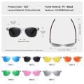 GM Brand Transparent Color Frames Sunglasses Men Women's Polarized Delicate Fashion Handmade Wood Sunglasses With Box. 