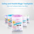Food Grade Soft Plastic Toothpick Double head Oral Care Teeth Stick Dental Floss Multi-Function Interdental Toothpicks 240 Pcs. 