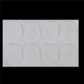 24Pcs Alto/Tenor Saxophone Sax Mouthpiece Patches Pads Cushions 0.8mm---Translucent. 