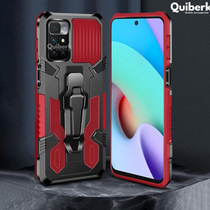 Cover Xiaomi Redmi 10/10 2022 Con Sportello Scorrevole Fotocamera – Anello E Supporto Magnetico, Nero