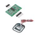 50kg Half bridge Experiments Body Scale Load Cell Sensor With HX711 Dual Channel 24 Bit Precision A/D Weight Pressure Sensor For Arduino Project. 