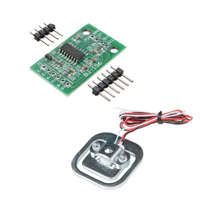 50kg Half bridge Experiments Body Scale Load Cell Sensor With HX711 Dual Channel 24 Bit Precision A/D Weight Pressure Sensor For Arduino Project