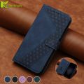 3D Geometric Leather Flip Wallet Phone Case For Samsung Galaxy M13 M53 M23 M33 M52 5G M12 M32 M21 M31 M51 M30S M31S Case Cover.