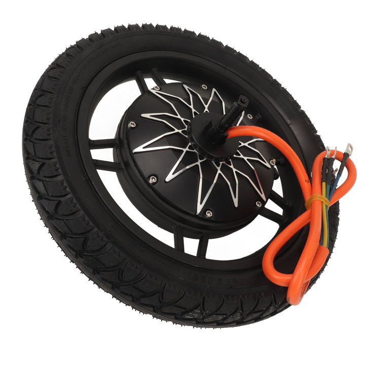 14inch 36V-72V 1000-5000W Brushless DC Disc Brake Motor Dual Hall Hub Motor  for Electric Motorcycle Scooter Balance Car