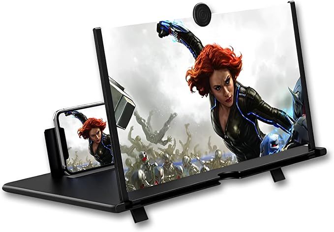 3D Glass Magnifier Mobile Accessories Mobile Phone Screen Amplifier Foldable 3D Glass For Android Phone Screen Magnifier