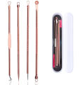Professional Pimple Popper Tool Kit skin care product - With Comedone Extractor Milia Removal Tool Blackhead Tweezers and Whitehead Remover Tool Spot Treatment Acne Set - Derma Roller.