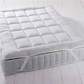 5/7 Feet Deluxe Mattress Topper white color.