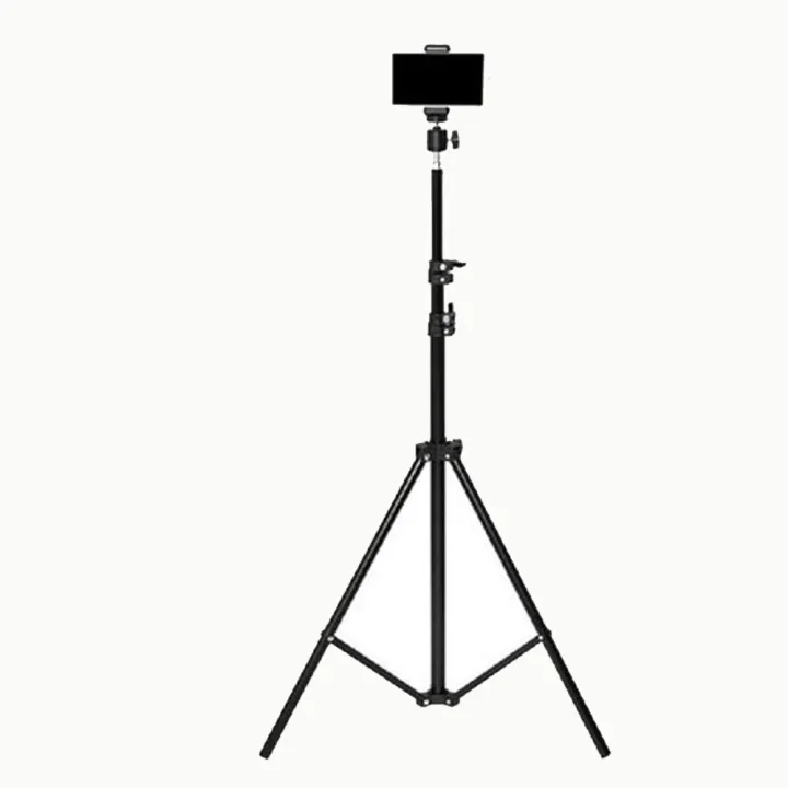 7%20Feet%20Aluminum%20Adjustable%20Tripod%20Stand%20for%20mobile%20with%20free%20Mobile%20Holder%20and%20a%20professional%20black%20satin%20finish%20-%20Image%2010