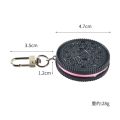 Oreo Cookie Keychain Cute Fashion Creative Food Fun Cookie Model Car Bag Pendant Jewelry Gift To Friends Boutique Gift.