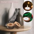 12Pcs Wooden Candle Holder,for Wedding Party for Table, Home Decor.
