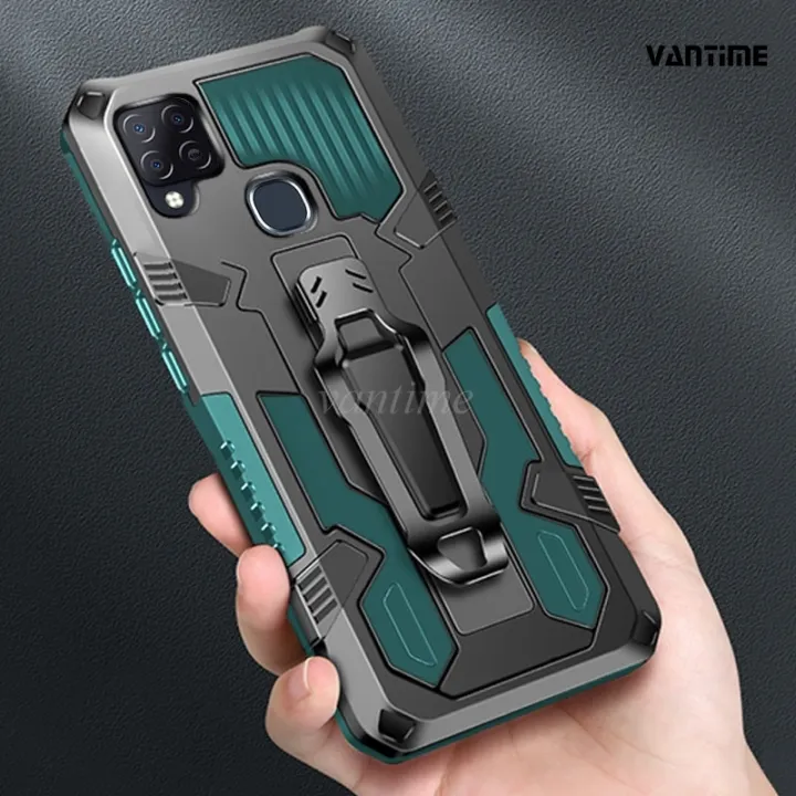 Vantime%20for%20Infinix%20Hot%2010S%20Belt%20Clip%20Case%20Kickstand%20Slim%20Phone%20Cover%20-%20Image%202
